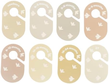 3 Sprouts Baby Closet Dividers, Newborn to 2T, 8 Piece Set - Image 6