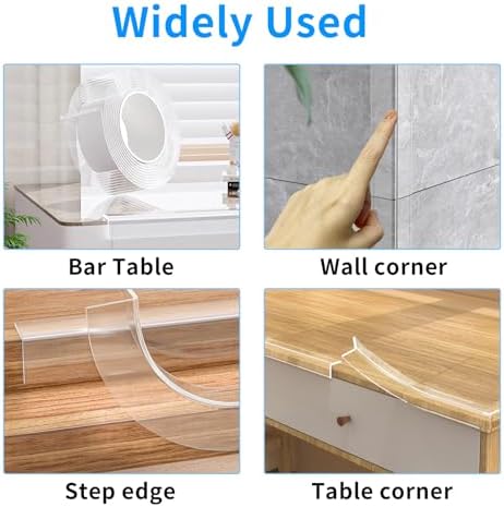 2.6 in x 3.3 FT, Corner Protector Baby, Sharp Edge Wrap Cover Tape, Self - Image 5