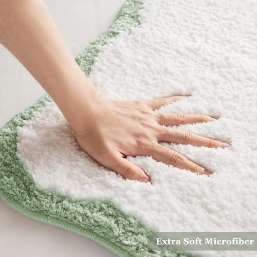 Ohocut Luxury Microfiber Bathroom Rugs, Floor Carpet, Anti Slip - Image 5
