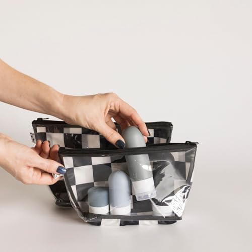 Tiny Twinkle Diaper Bag Organizing Pouches | 2 Pack Mess-Proof Travel Organizer - Image 3