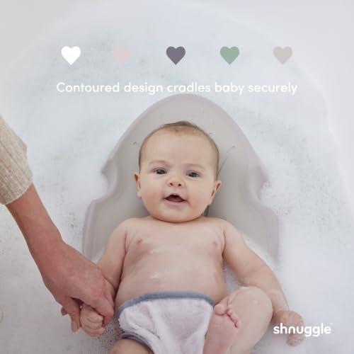 Shnuggle | Newborn Baby Bath Support | Ergonomic Soft-Touch Seat | Lightweight - Image 3