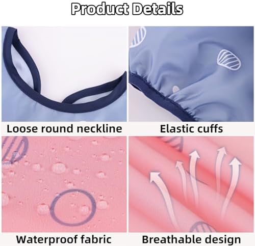 Adjustable Long Sleeve Baby Bibs - Image 6