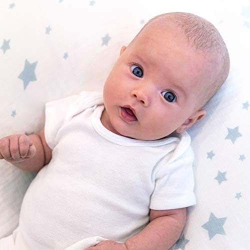 Newton Baby Fitted Mini Crib Sheet 2-Pack, Organic Muslin - Image 2