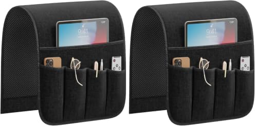 Sofa Armrest Organizer Non-Slip Remote Control Holders by Sixyotie