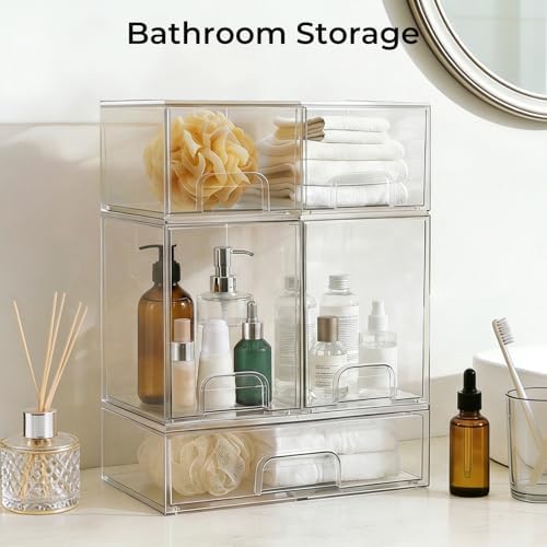UFORU Baby Bottle Organizer, Stackable 4‑Pack Storage Drawers - Image 4