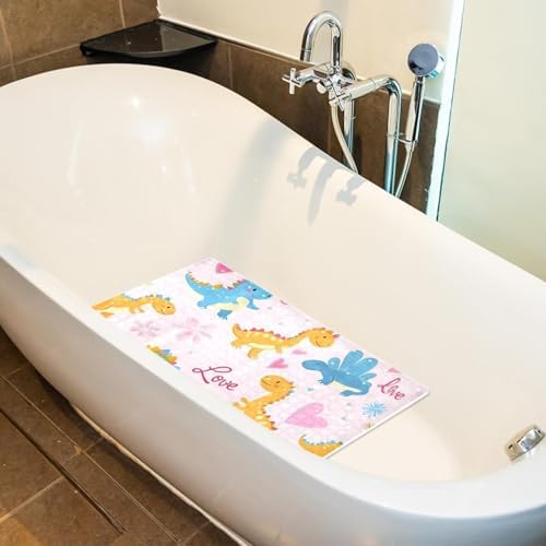 Non Slip Shower Mat Bathtub Mat 15.1x26.8 Inch, Quick Dry Bath Mat - Image 5