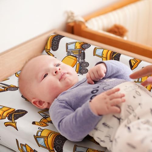 4 Pack Baby Boy Changing Pad Covers Sheets Set Soft Fitted Baby Boy Mattress - Image 4