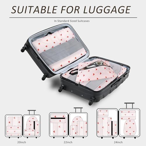 U+U 5 Set Packing Cubes, Travel Organizers - Image 5