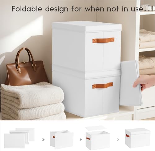 Homsorout Storage Bins with Lids - Image 5