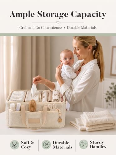 Baby Diaper Caddy Organizer - Image 2