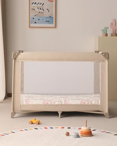 Yoofoss 2-Pack Pack and Play Sheets Fitted 38x26 - Image 6