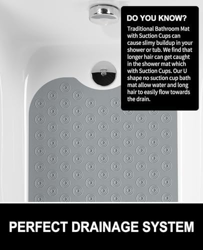 OTHWAY Bathtub Mat Non Slip, 39X16 inch Bath Mat - Image 6