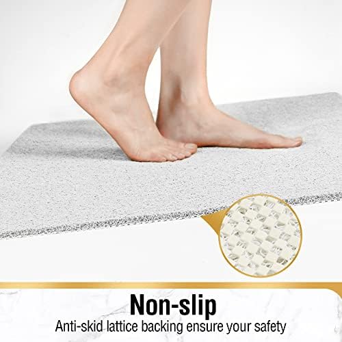 HITSLAM Square Shower Mat, 27 x 27 Inch Non Slip Bath Mat - Image 3