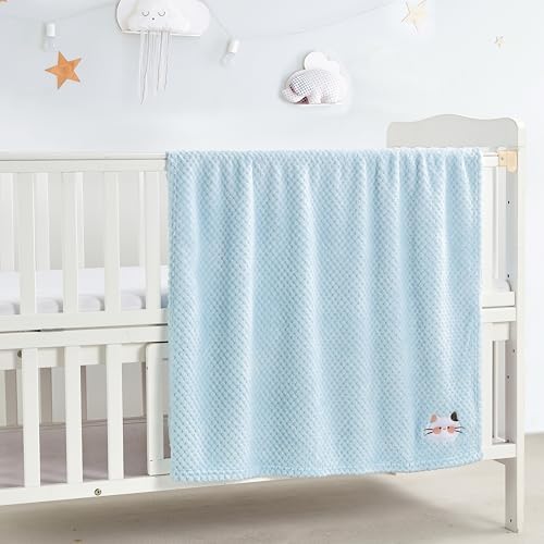 CREVENT 30''X40'' Cute Cozy Fluffy Warm Baby Blanket - Image 2