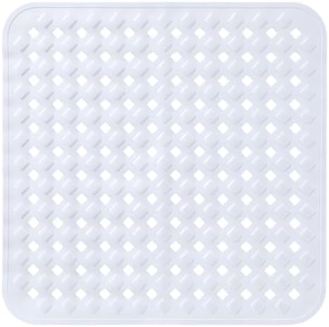 Yimobra Square Shower Mat Non Slip, Super Strong Suction Cups, Machine Washable by Yimobra