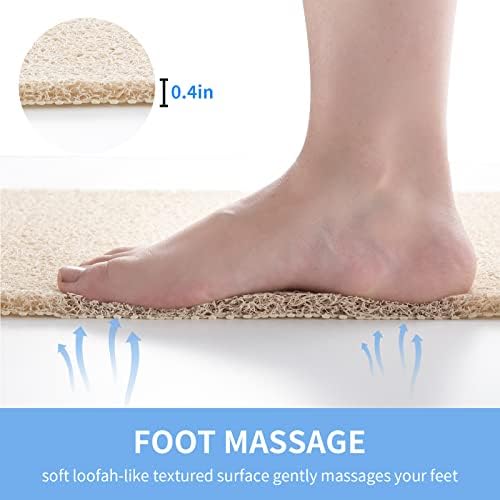 Hargiis Non Slip Bathtub Mat, Anti Slip Shower Mat, Fast Drying Bath Tub Mats - Image 5