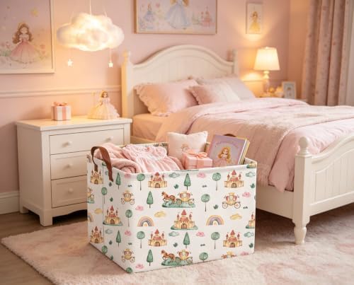 Rectangular Princess Baskets, Storage Bins - Image 4