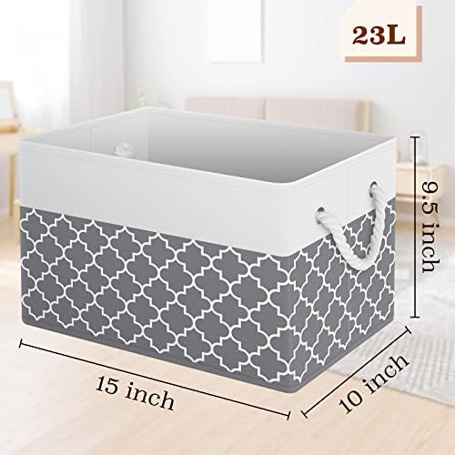 Fab totes Storage Bins Foldable Storage Baskets - Image 2
