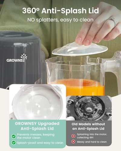 Grownsy Baby Food Maker, Steamer & Blender Baby Food Processor, Dark Grey - Image 6