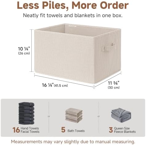 StorageWorks Shelf Organizer Bins, Extra Large - Image 3