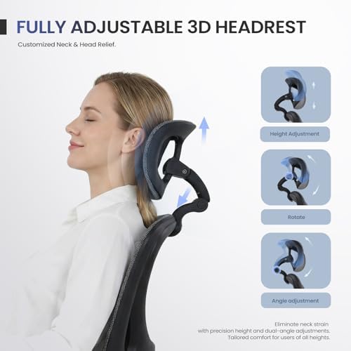 MALOL Ergonomic Mesh Office Chair - Image 6