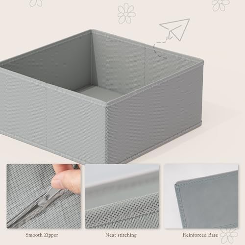 Criusia Drawer Organizers 18-Piece Set, Dresser Organizer - Image 4