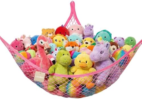 Lazebox Stuffed Animal Net Hammock by Lazebox
