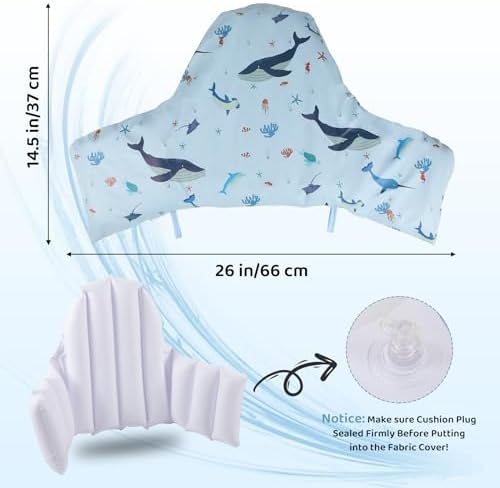 High Chair Cushion with Cover Pad - Image 4