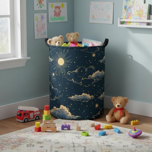 Baby Laundry Hamper kids laundry Basket Waterproof Storage Bin - Image 5