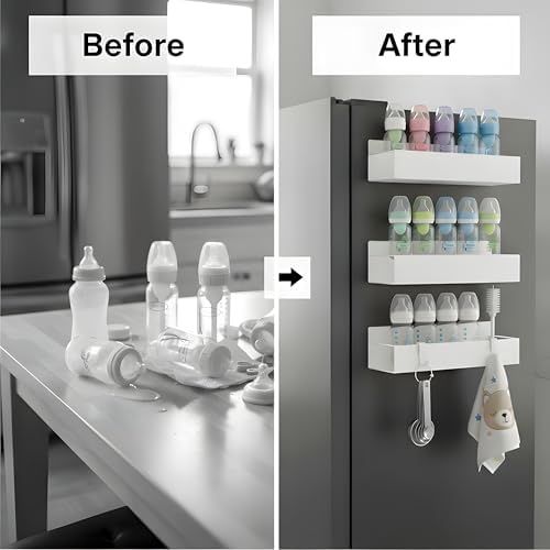 MGY 3Pack Magnetic Baby Bottle Organizer - Image 2