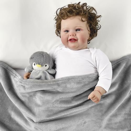 CREVENT Cozy Plush Baby Security Blanket, Loveys - Image 6