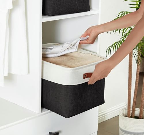 DECOMOMO Storage Bins, Extra Large Fabric Storage Baskets - Image 2