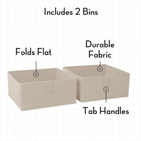 RiverRidge Folding Storage Bins - Image 3