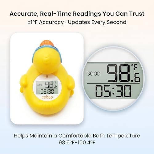 Baby Bath Thermometer, Floating Duck Infant Water Thermometer - Image 3