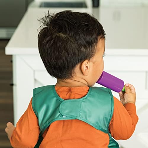 Tiny Twinkle Mess Proof Baby Bibs | 2 Pack Waterproof Toddler Bib - Image 5