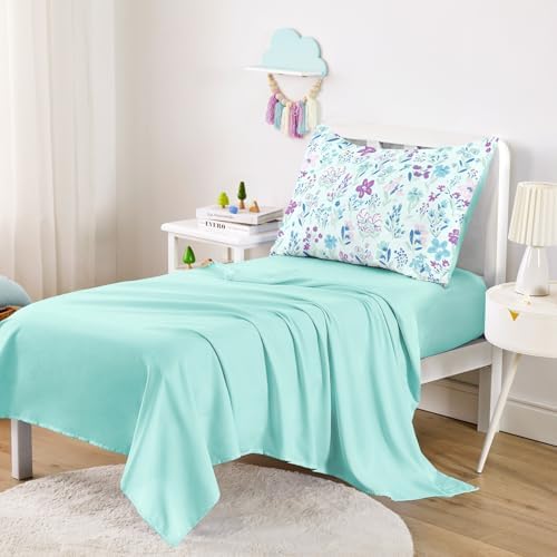 Wake In Cloud - Floral Toddler Bedding Set - Image 4