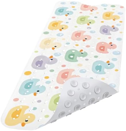 Kids Bathtub Mat Non Slip, 40 x 16 Inch Tub Mat by Lnond