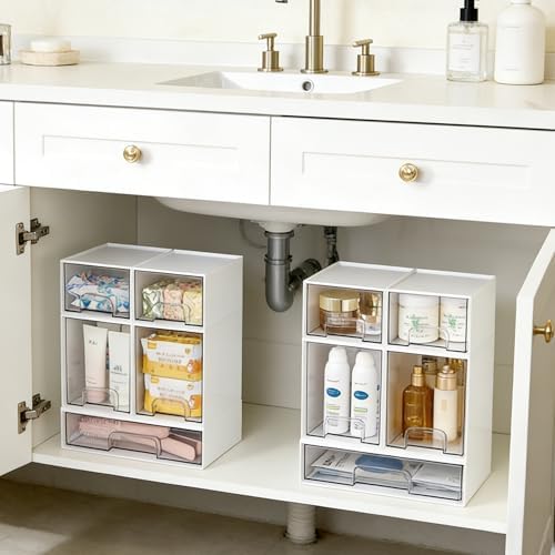 Vtopmart Stackable Storage Drawers Set of 5, Baby Bottle Organizer - Image 6