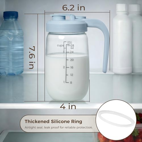 Breast Milk Pitcher 32 OZ, Heat & Cold Resistant, Sudden Temperature Safe - Image 6