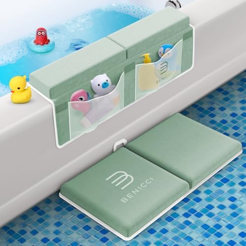 Benicci Bath Kneeler and Elbow Rest Pad Set, Kneeling Mat by BENICCI