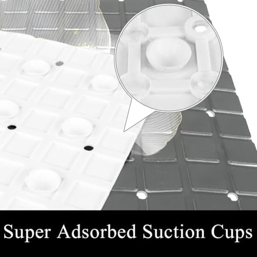 Shower Mat Non Slip, 26.8 x 15.1 Inch Bathtub Mat - Image 3