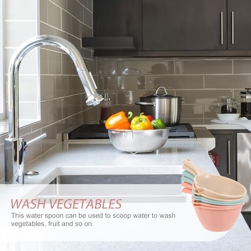 COHEALI 6pcs Thickened Pp Water Ladles Kitchen Scoops Portable Household Water - Image 4