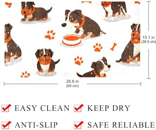 Non Slip Bathtub and Shower Mat 26.8x15.1 inch, Bath Mat - Image 4