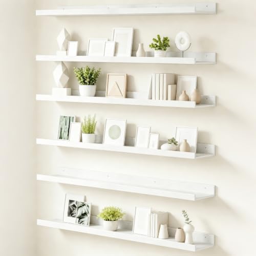 upsimples Floating Shelves for Wall Decor and Storage by upsimples