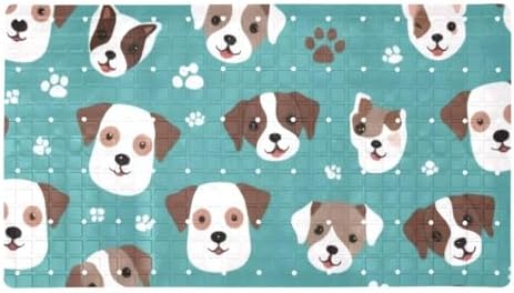 Bath Tub Shower Mat, Washable Bathtub Floor Mats, Suction Cups and Drain Holes by Anna+Cowper