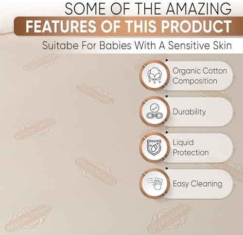 Crib Organic Mattress Protector - Image 6