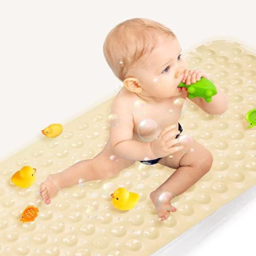 Sheepping Baby Bath Mat for Tub Non Slip Extra Long Cover Bathtub Mat for by SHEEPPING