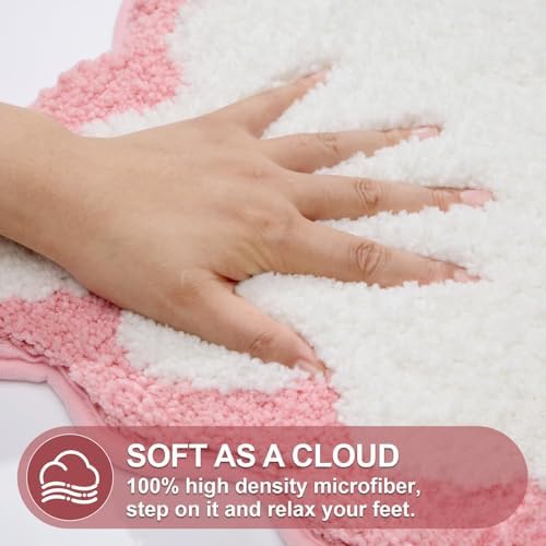 ORTIGIA Small Cute Scalloped Bath Mat, Bathmat - Image 4