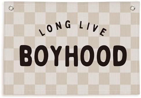 Lacama Long Live Boyhood Boys Room Decor Nursery Decor by Lacama