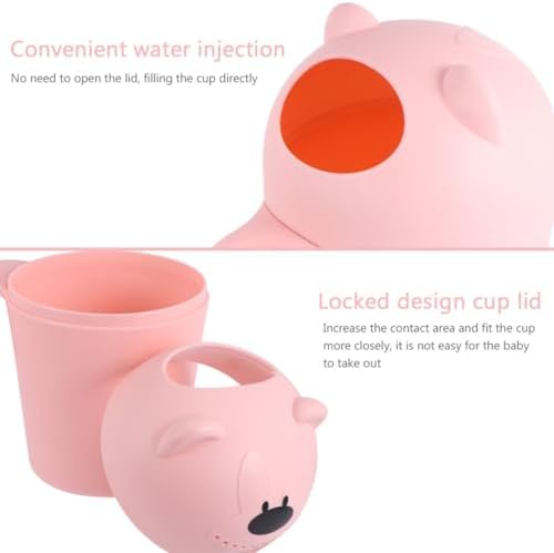 OSALADI Kids Cartoon Bear Shower Cup - Image 7